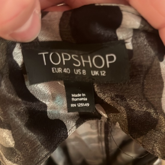 TOPSHOP Slip dress camo - Picture 6 of 6